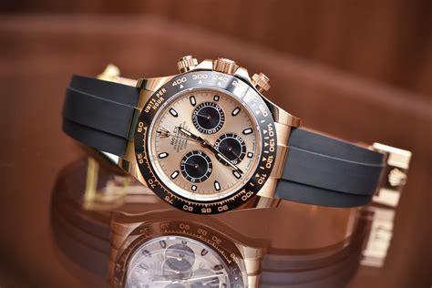 rolex oysterflex daytona gold